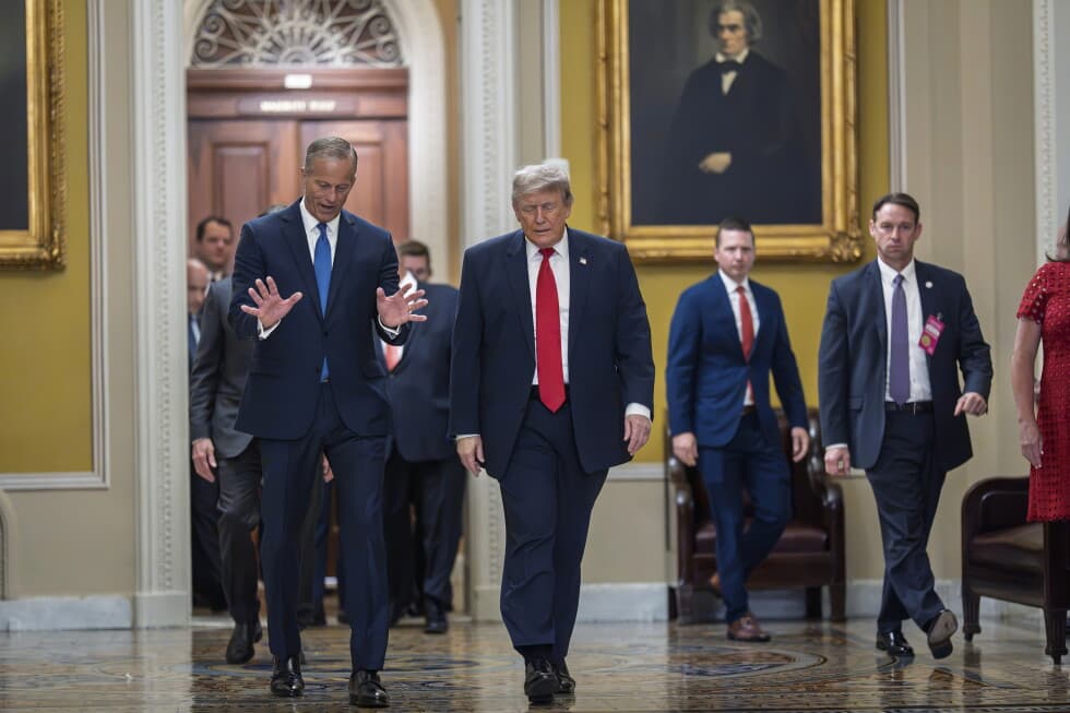 Trump Cassidy Capitol Altercation: Senate Republicans Hold